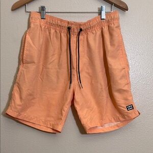Billabong Men Peach Colored Shorts